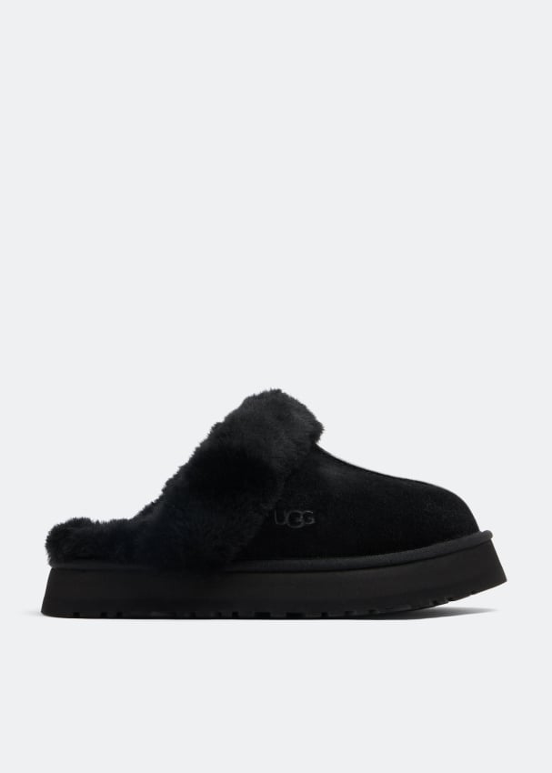 Слиперы UGG Disquette slippers, черный