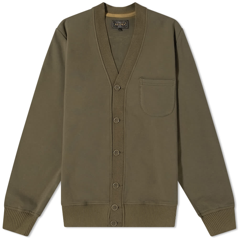 

Джемпер Beams Plus Sweat Cardigan, Серый