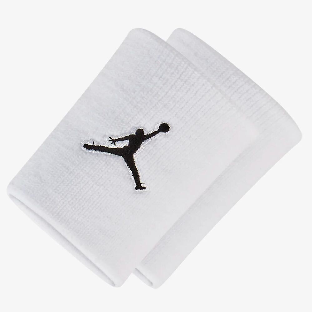 

Спортивные браслеты Nike Jordan Jumpman Wristbands, белый/черный