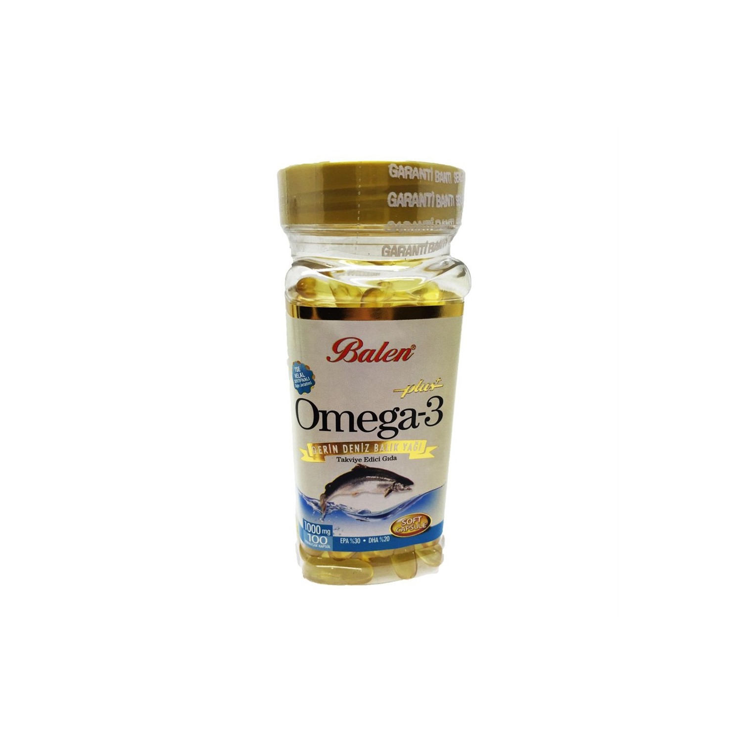 Рыбий жир Balen Omega 3 Deep Sea Capsules, 100 капсул, 1000 мг