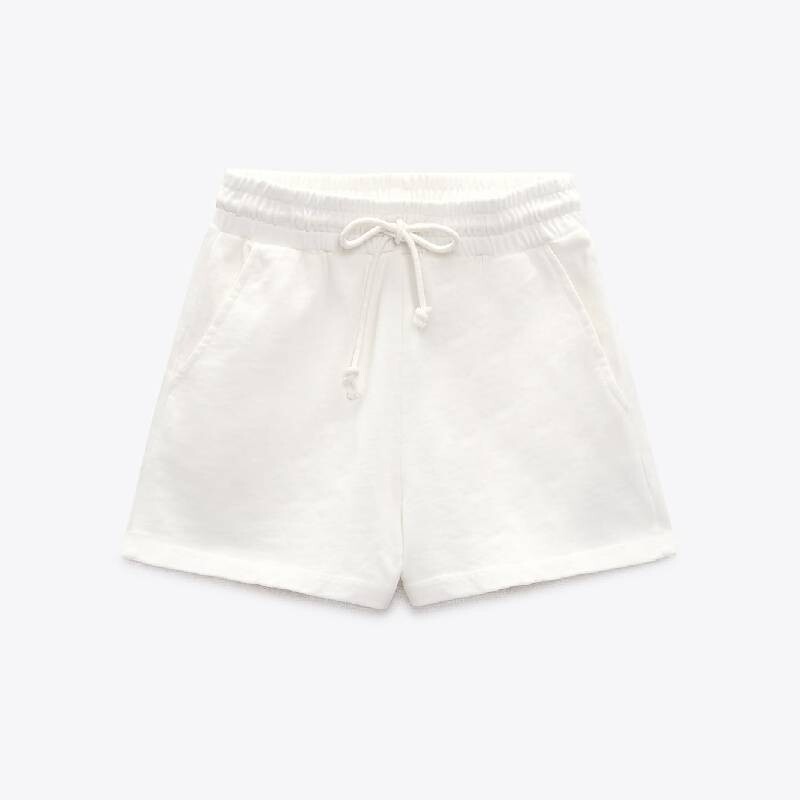

Шорты плюшевые Zara, белый