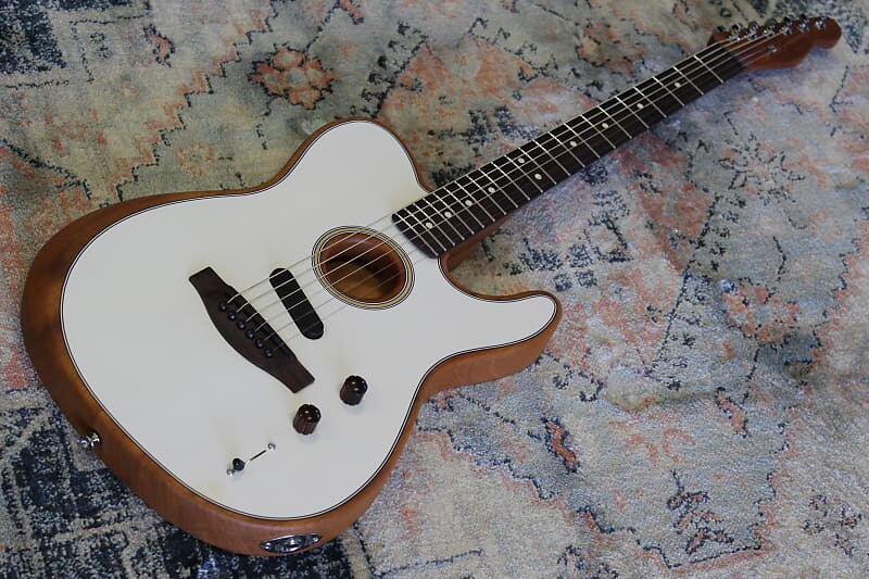 

Fender Acoustasonic Player Telecaster Arctic White W/Gigbag
