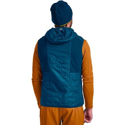 

Жилет Swisswool Piz Boe мужской Ortovox, цвет Petrol Blue