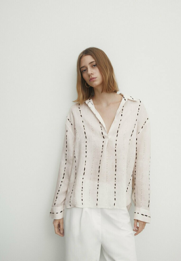 

Блузка Massimo Dutti, белый