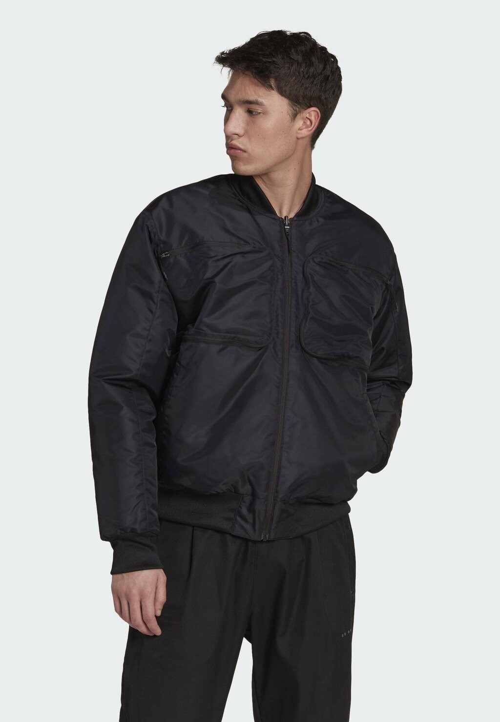 

Куртка-бомбер adidas Originals, черный