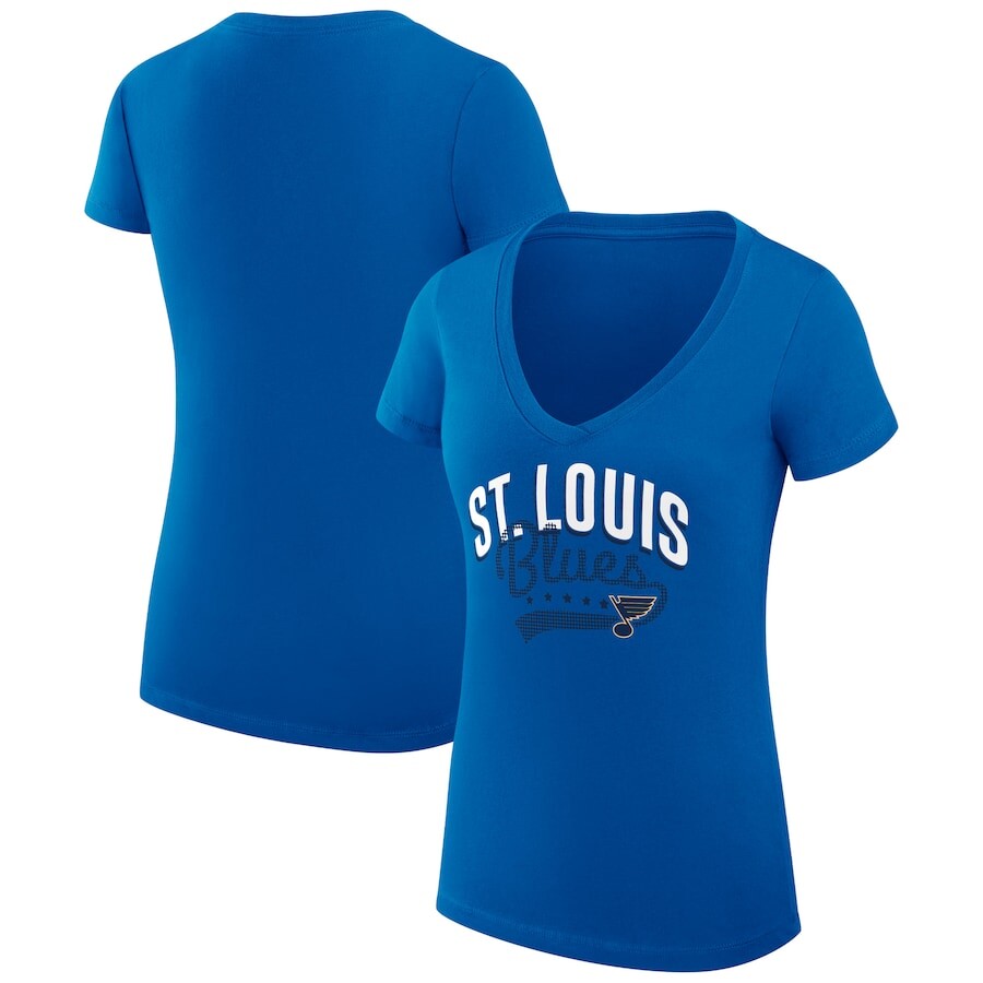 

Футболка с коротким рукавом G-III 4Her by Carl Banks St Louis Blues, синий