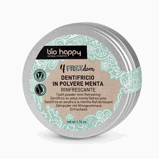 

Порошок для зубной щетки, 50 г Bio Happy, 4Freedom