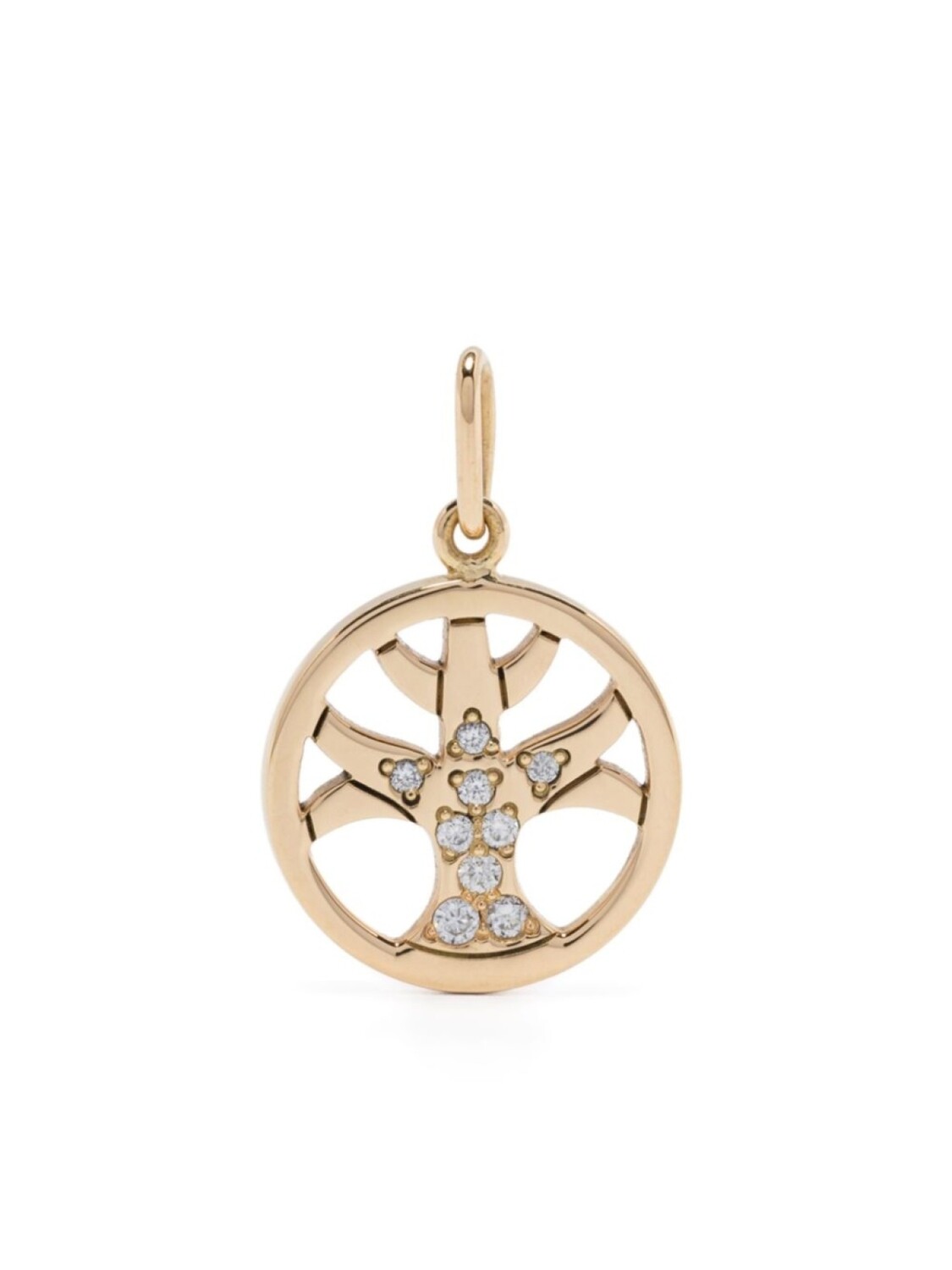 

Подвеска Soul diamond из 18-каратного желтого золота Loyal.e Paris, золотой