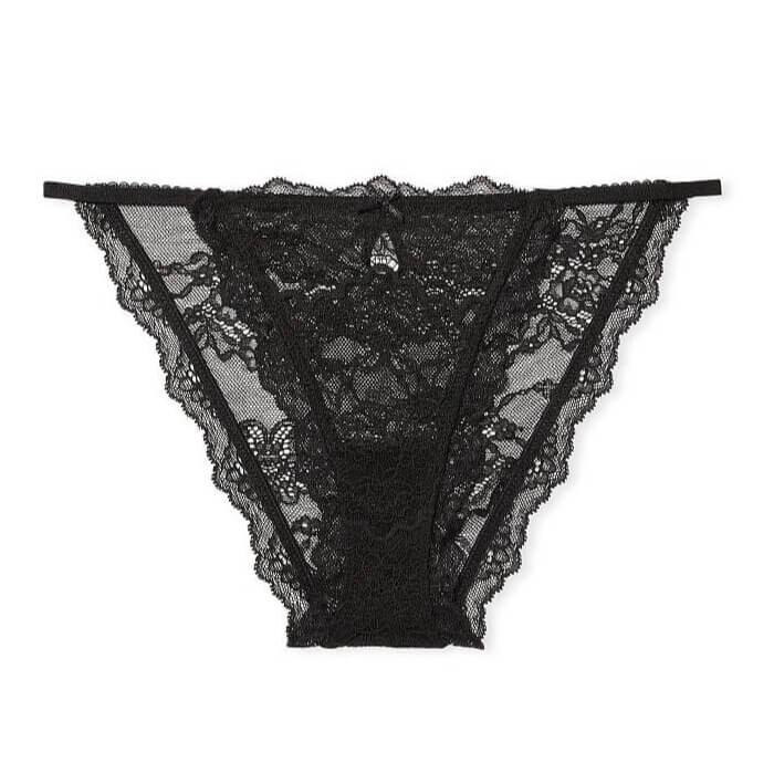 

Кружевные трусики-бикини Victoria's Secret Dream Angels, черный