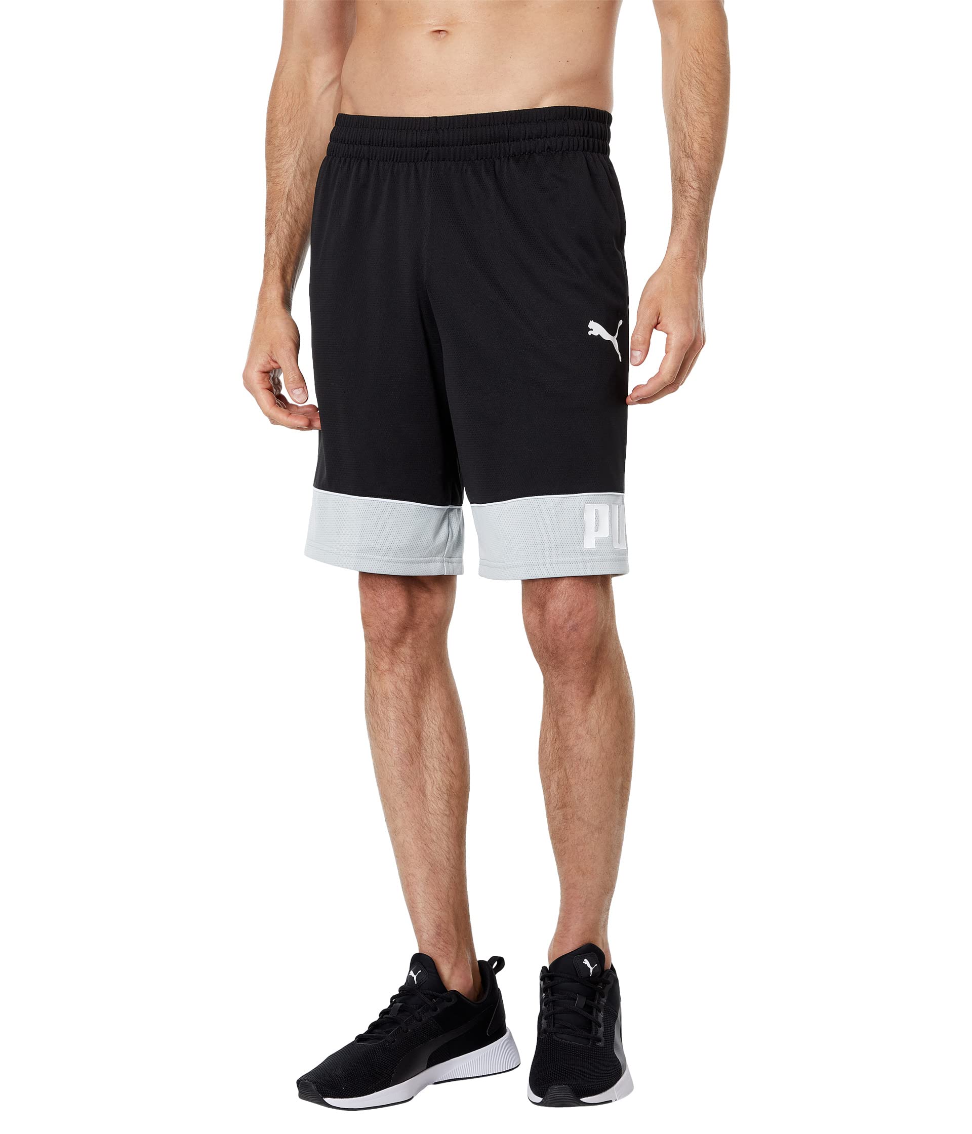 Мужские шорты Puma Full Court Shorts, черно-серый