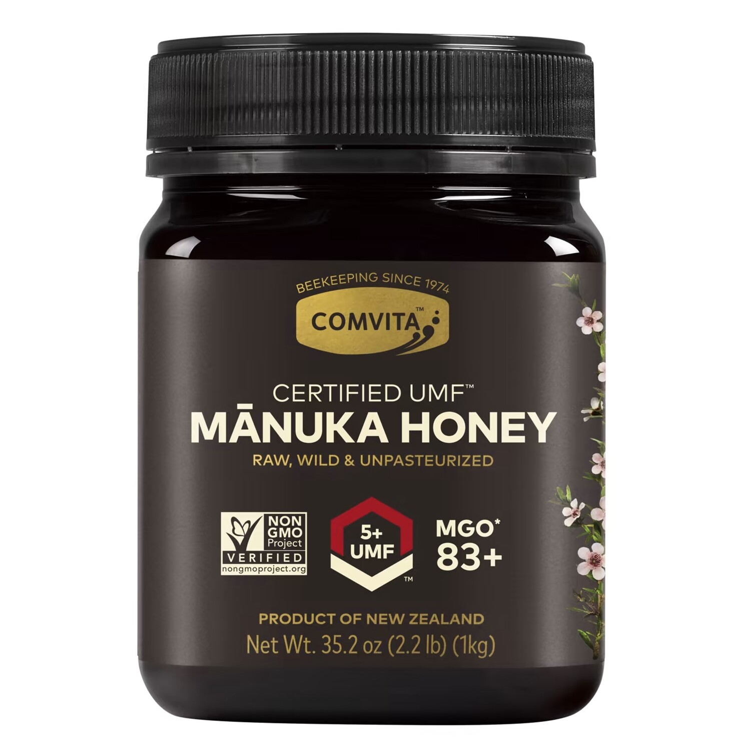 

Необработанный Мед Манука Comvita Certified, 1000 г