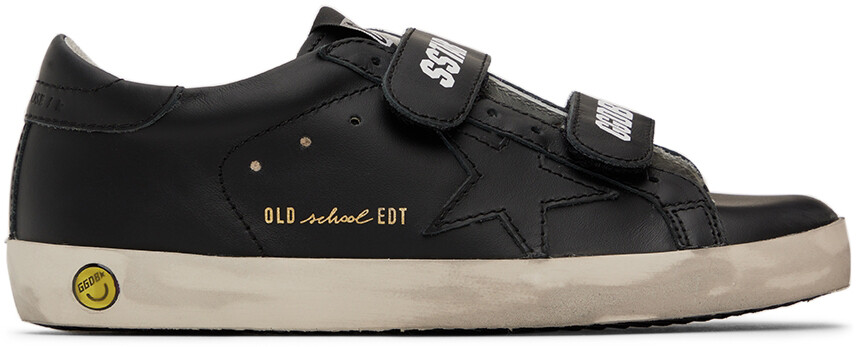 

Детские черные кроссовки Old School Golden Goose