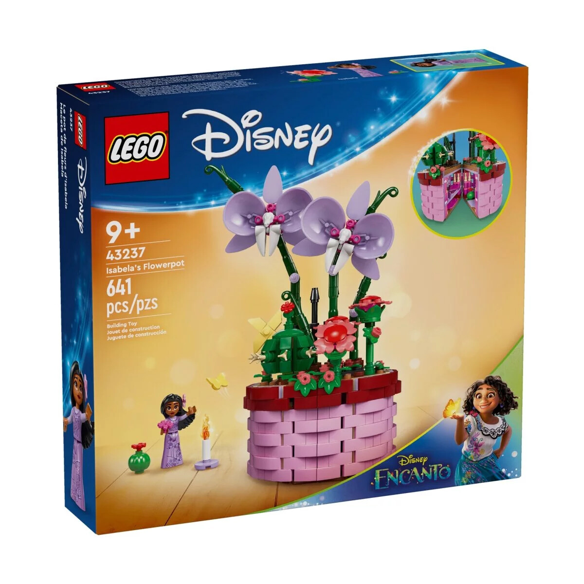 

Конструктор Lego Disney Isabela's Flowerpot 43237, 641 деталь