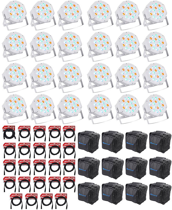 

Прожектор Rockville RockPAR50 WHT LED RGB