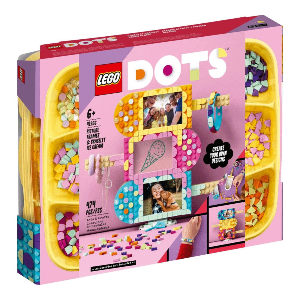 Конструктор LEGO Dots 41956 Фоторамки и браслет Мороженое – заказать с  доставкой из-за рубежа через онлайн-сервис «CDEK.Shopping»