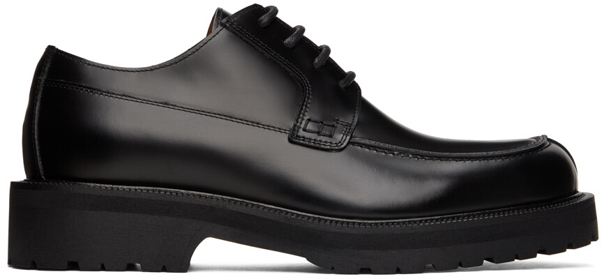

Черные кожаные дерби Dries Van Noten