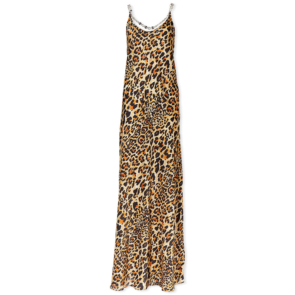 

Платье Paco Rabanne Leopard Print Maxi Dress