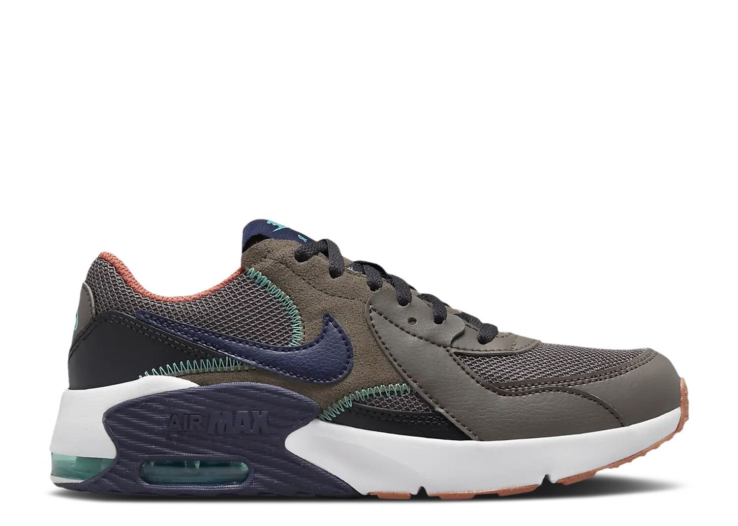 

Кроссовки Nike Air Max Excee Gs 'Cave Stone Off Noir', коричневый