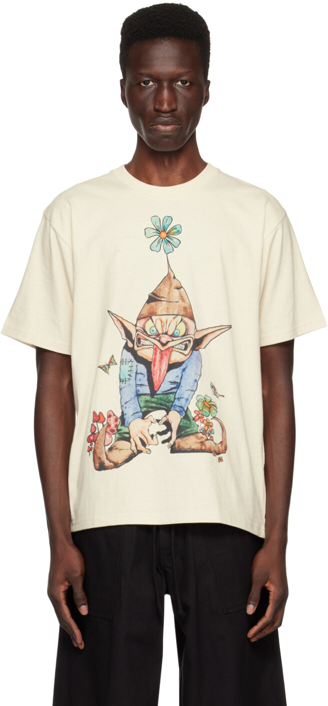 

Бежевая футболка Gardener Gentle Fullness