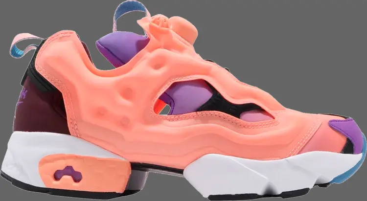 

Кроссовки instapump fury og mu 'sun glow' Reebok, апельсин, Оранжевый