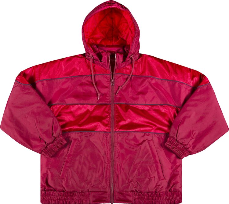 Куртка Supreme Sports Piping Puffy Jacket 'Red', красный куртка supreme gummo coaches jacket red красный