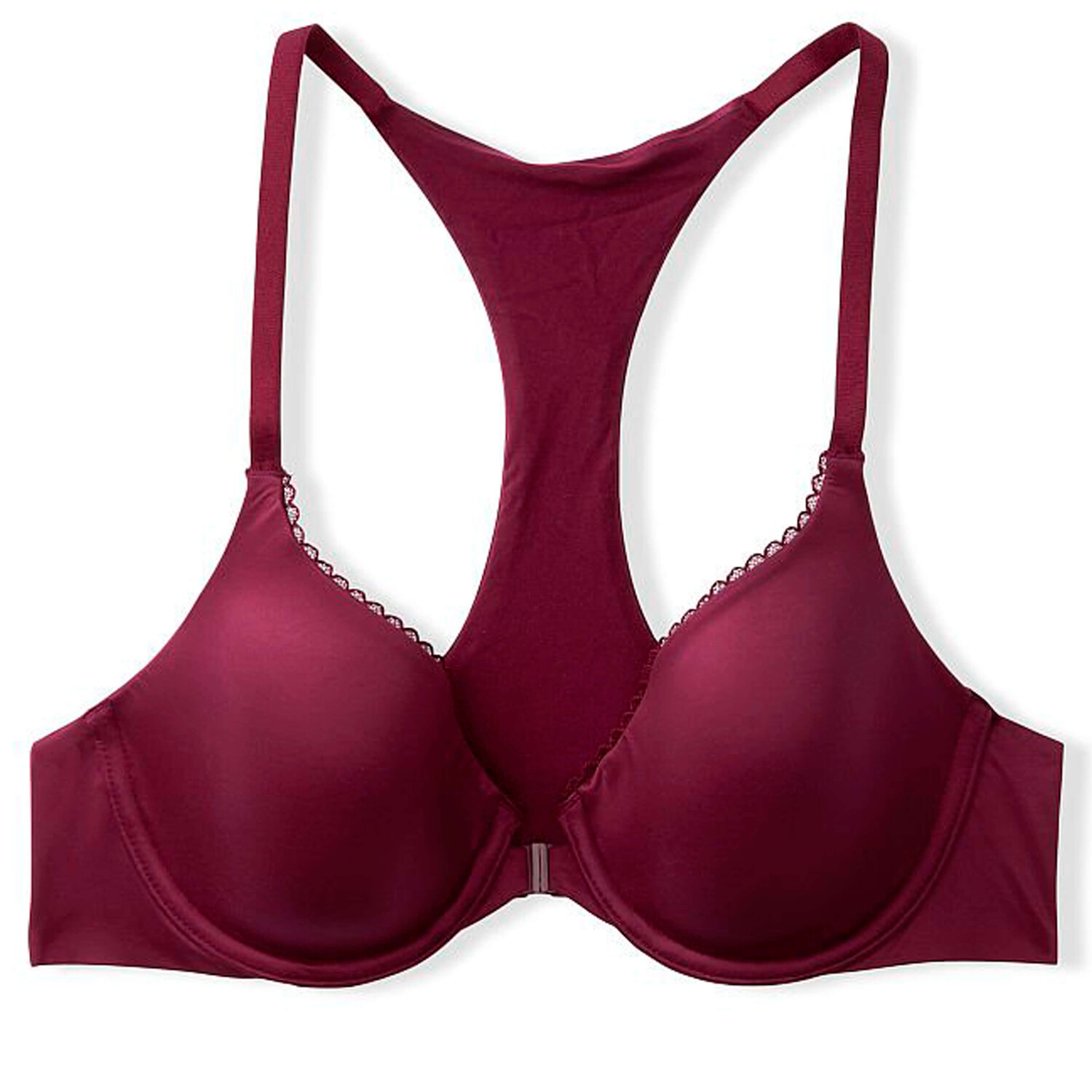 

Бюстгальтер полноразмерный Victoria's Secret Body By Victoria Lightly Lined, бордовый