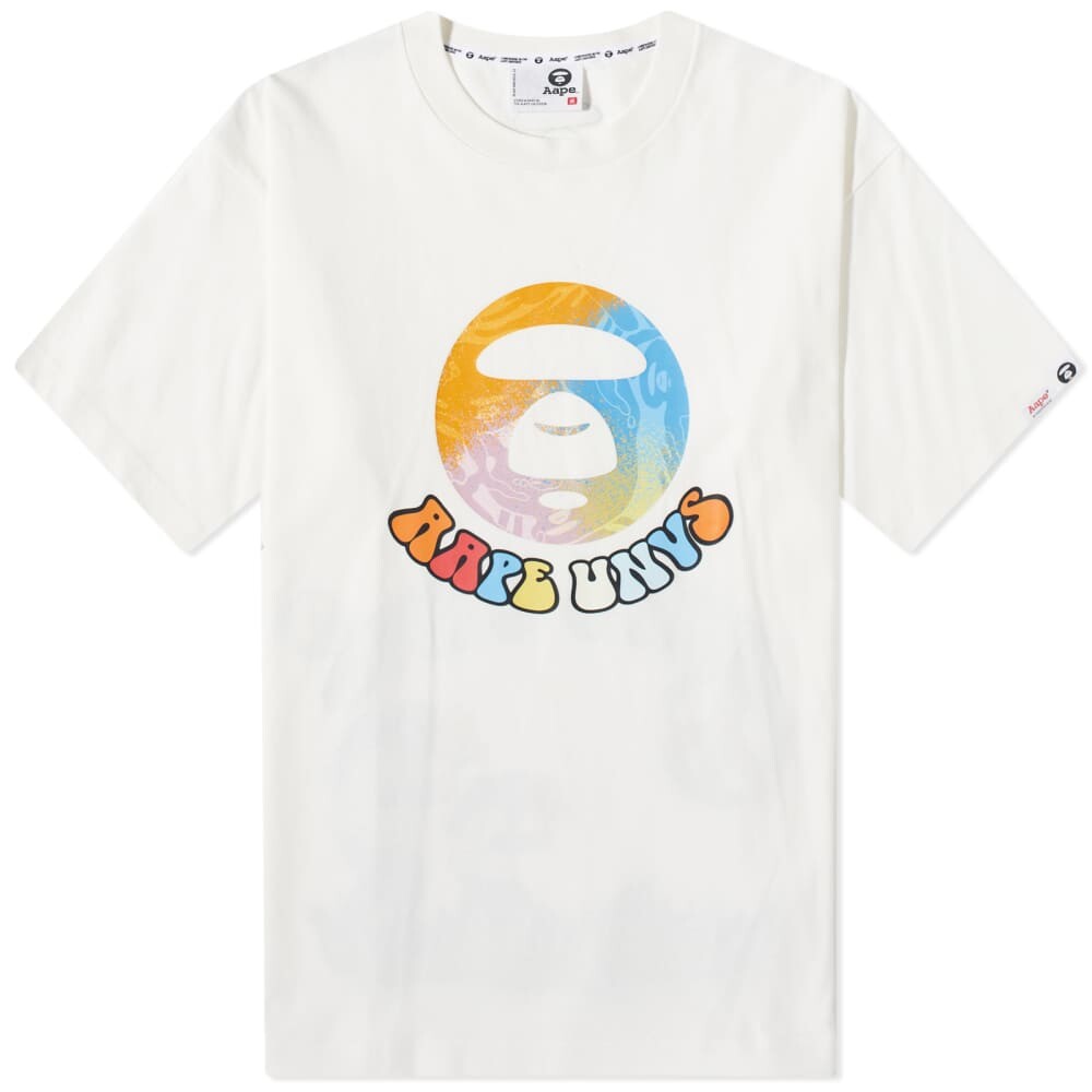 

Футболка AAPE & Peace Flower Tee