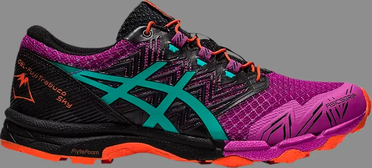 

Кроссовки wmns gel fujitrabuco sky 'digital grape baltic jewel' Asics, фиолетовый