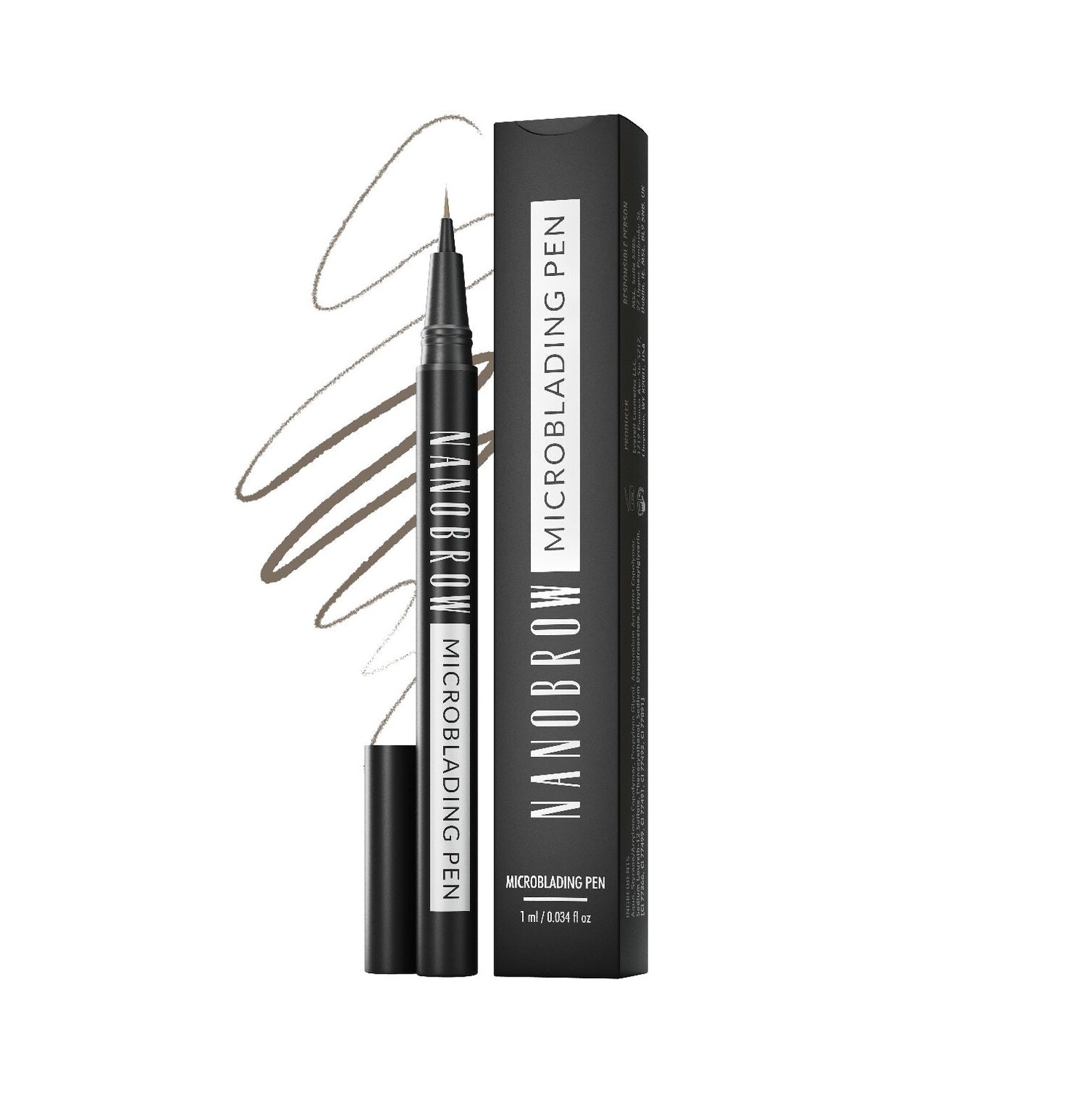 

Nanobrow Ручка для микроблейдинга точная ручка для бровей Блонд 1мл