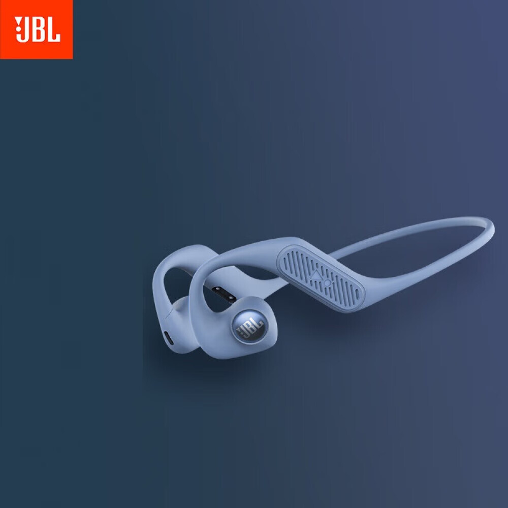 

Беспроводные наушники JBL Nearbuds с улучшением костной проводимости, голубой