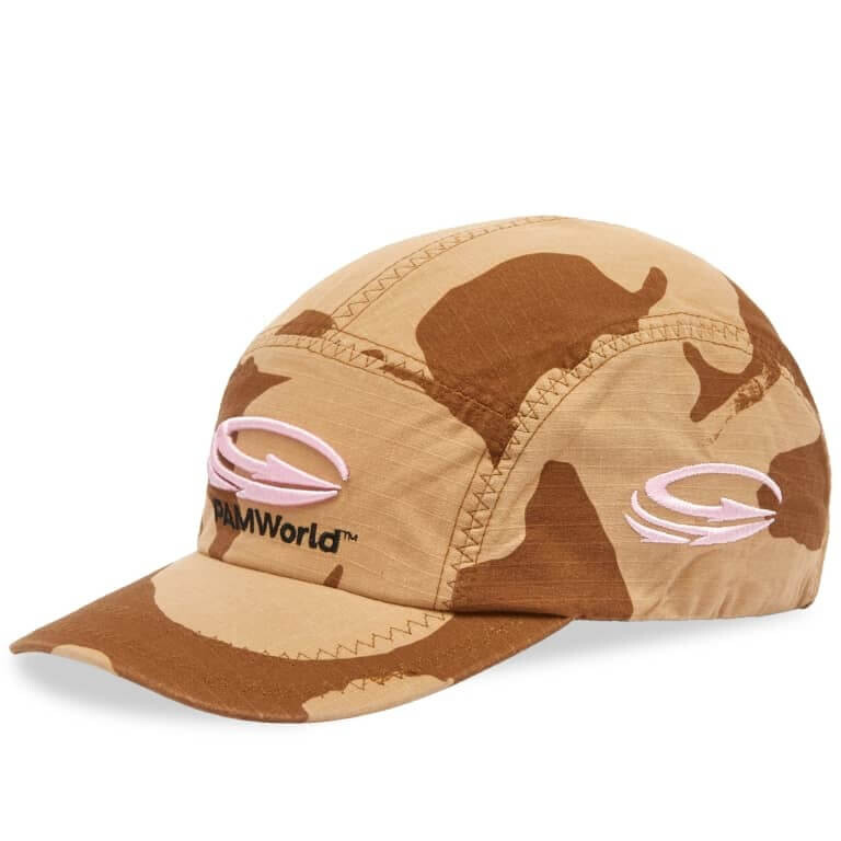 

Кепка P.A.M. Camo 5 Panel, коричневый