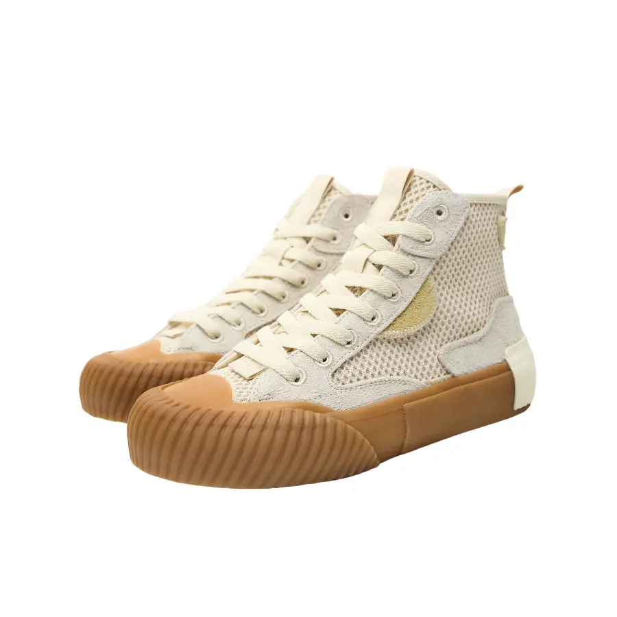 

Высокие кеды Zara Patchwork High-top, натуральный