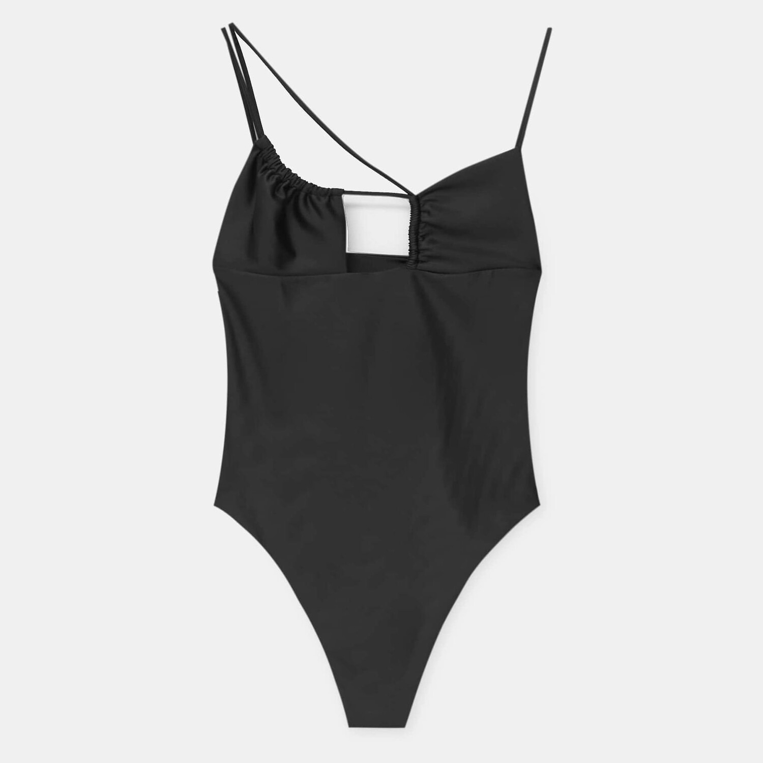 

Купальник Pull&Bear With Asymmetric Straps, черный