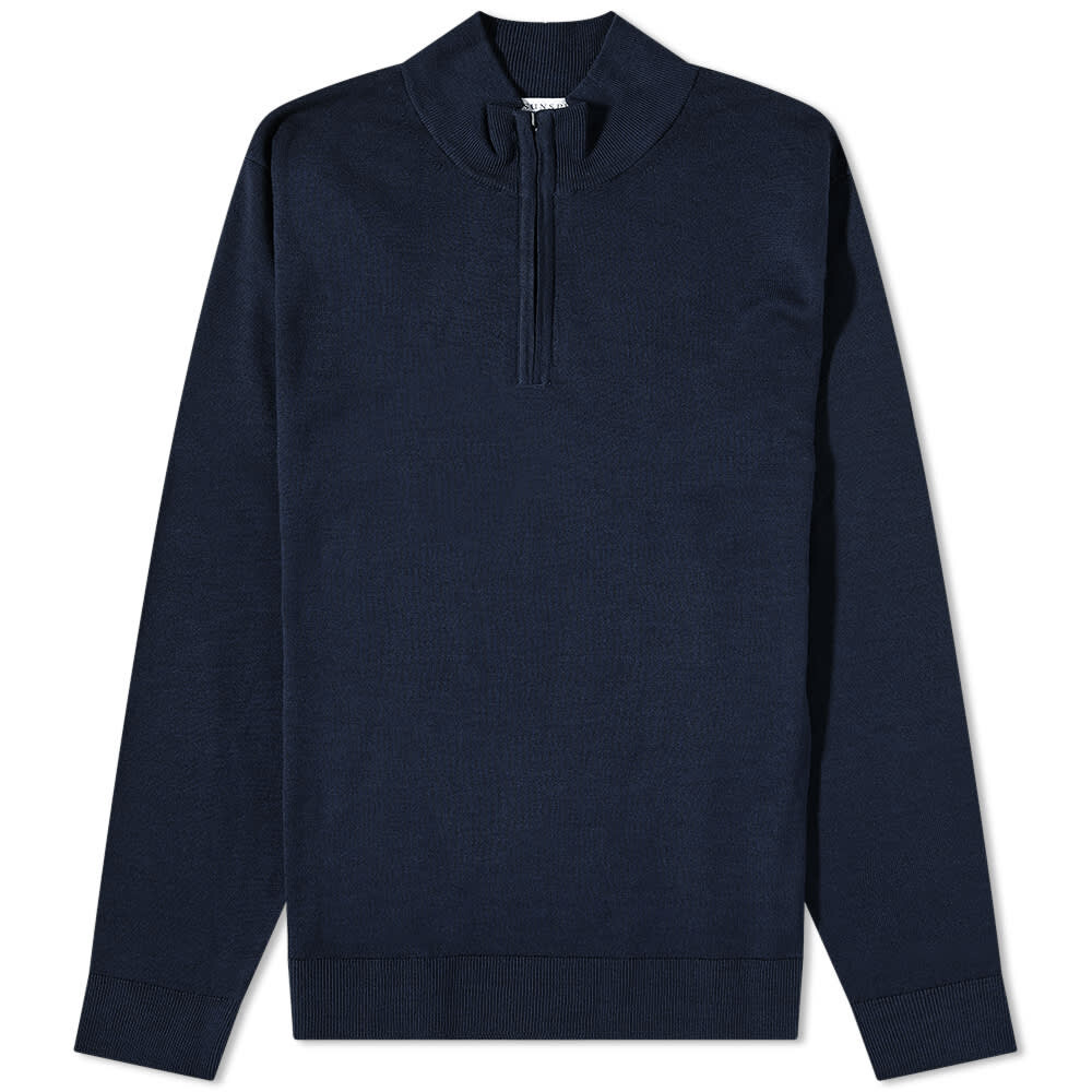 

Толстовка Sunspel Quarter Zip Sweat, Черный