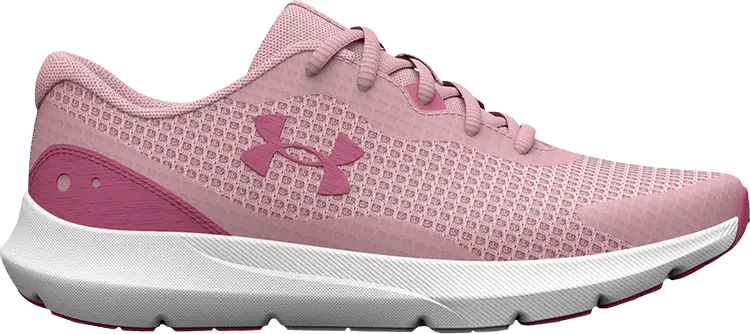 Кроссовки Under Armour Wmns Surge 3 Prime Pink, розовый