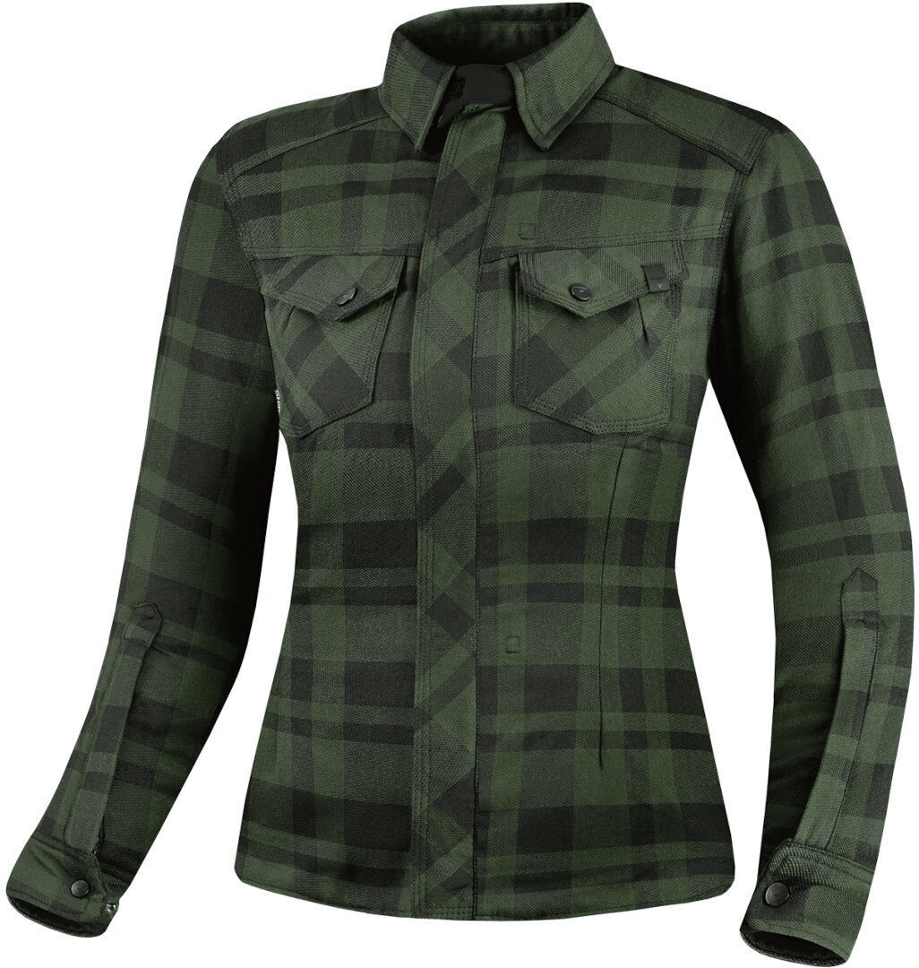 Женская рубашка SHIMA Renegade 2.0 с длинным рукавом, зеленый женская мятная рубашка koton зеленый