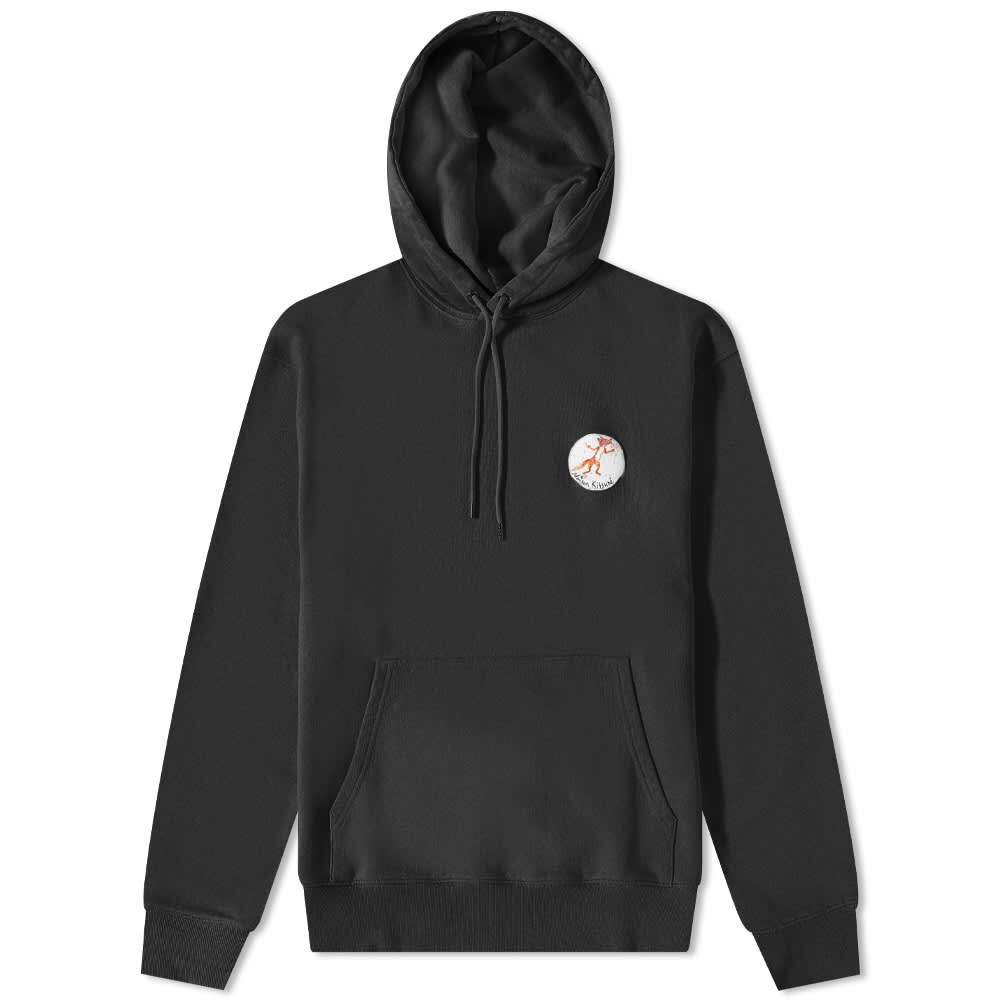 

Толстовка Maison Kitsune x Olympia Le Tan Flower Fox Patch Classic Hoo, Серый