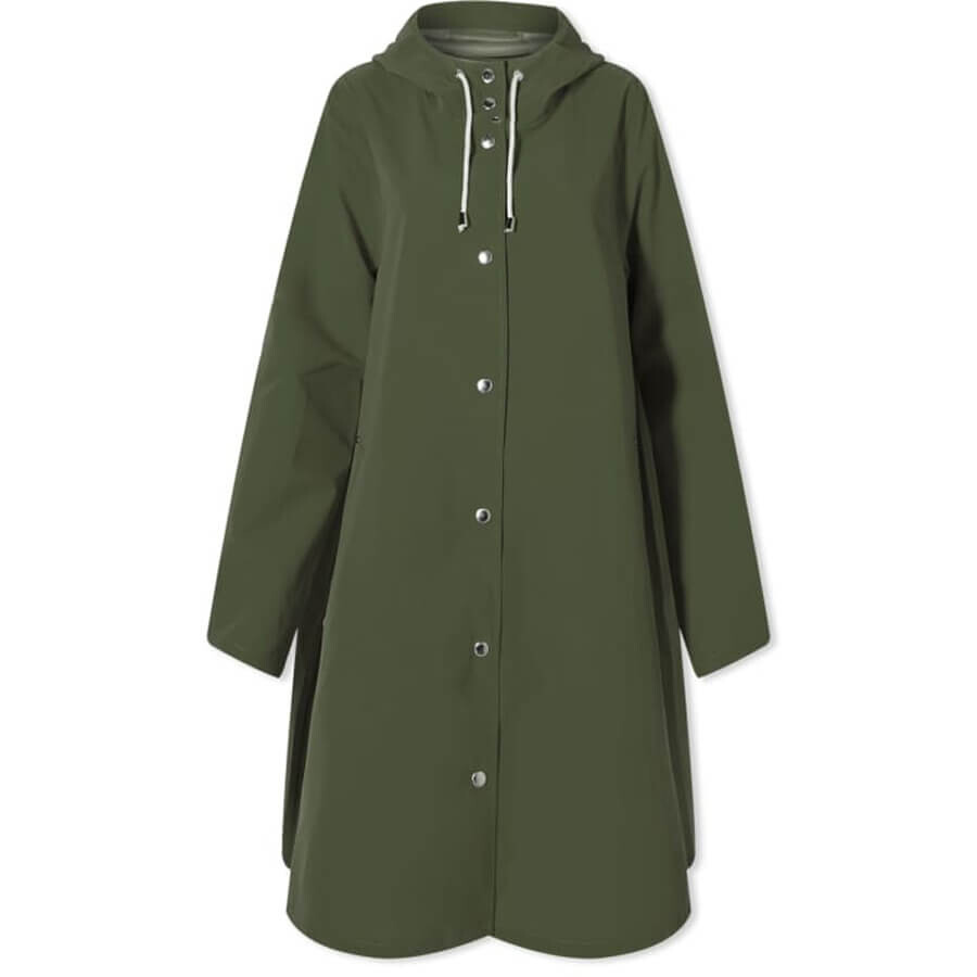 

Плащ Stutterheim Mosebacke Lightweight, зеленый