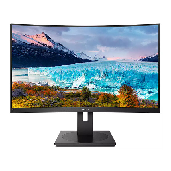 Изогнутый монитор Philips 325S1CAE, 31.5, 2560 x 1440, 144 Гц, VA, черный монитор philips 27e1n5500l 27 2560 x 1440 75 гц va черный