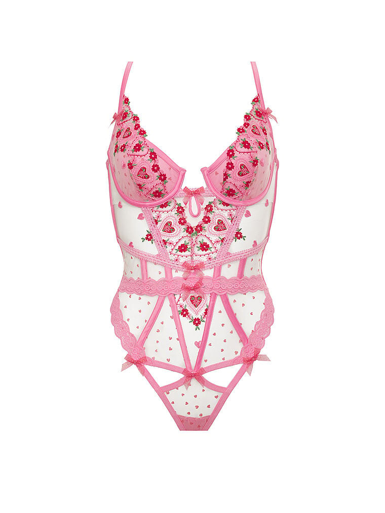 

Боди For Love & Lemons Whimsical Garden Teddy, розовый