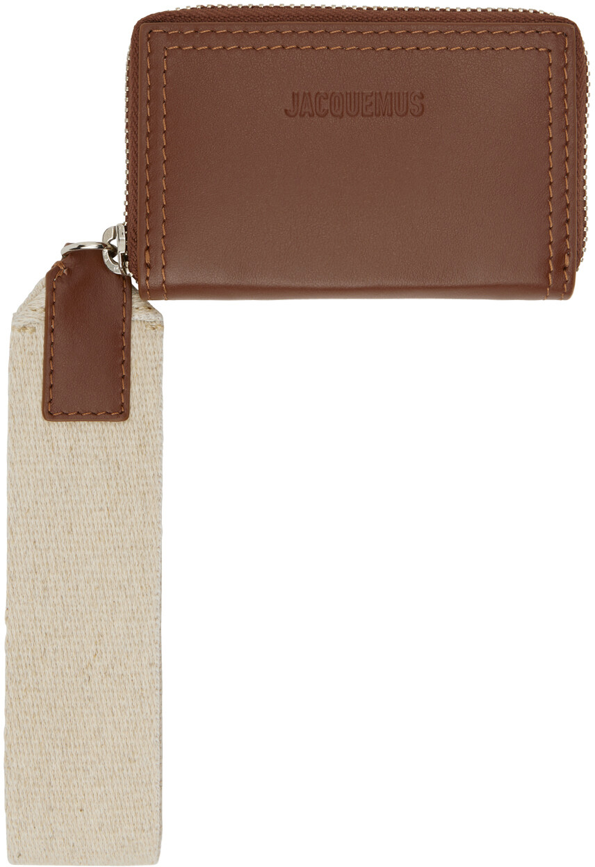 

Коричневый кошелек Le Papier 'Le Porte Rectangle' Jacquemus