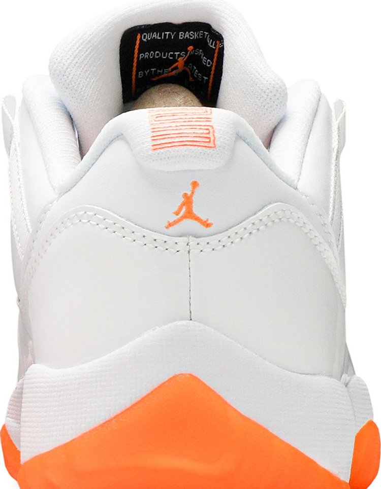 Nike air jordan clearance 11 retro low white/citrus