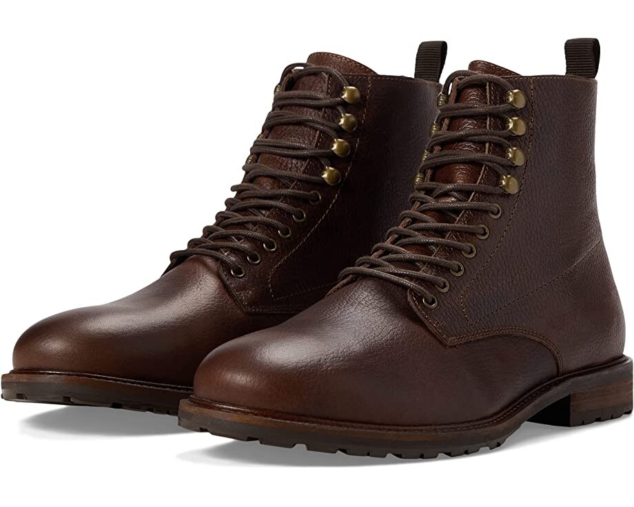 

Ботинки York Lace Boot Leather Shoe The Bear, коричневый