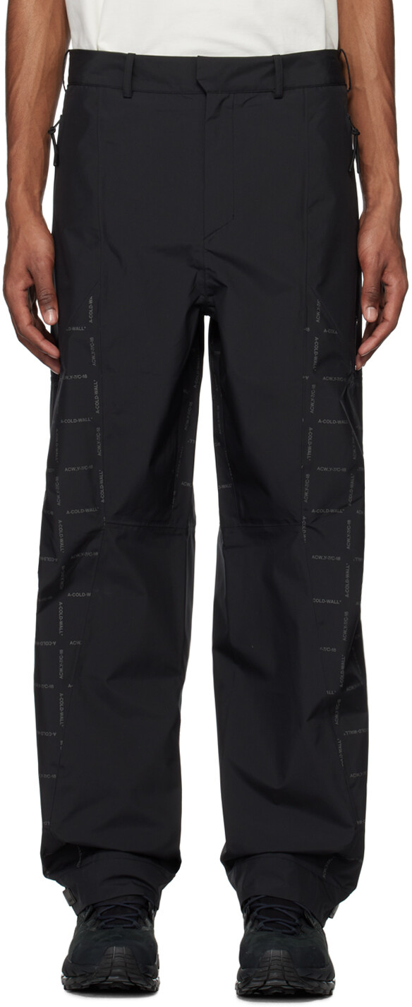 

Черные брюки Grisdale Storm Tech A-COLD-WALL*, Черный