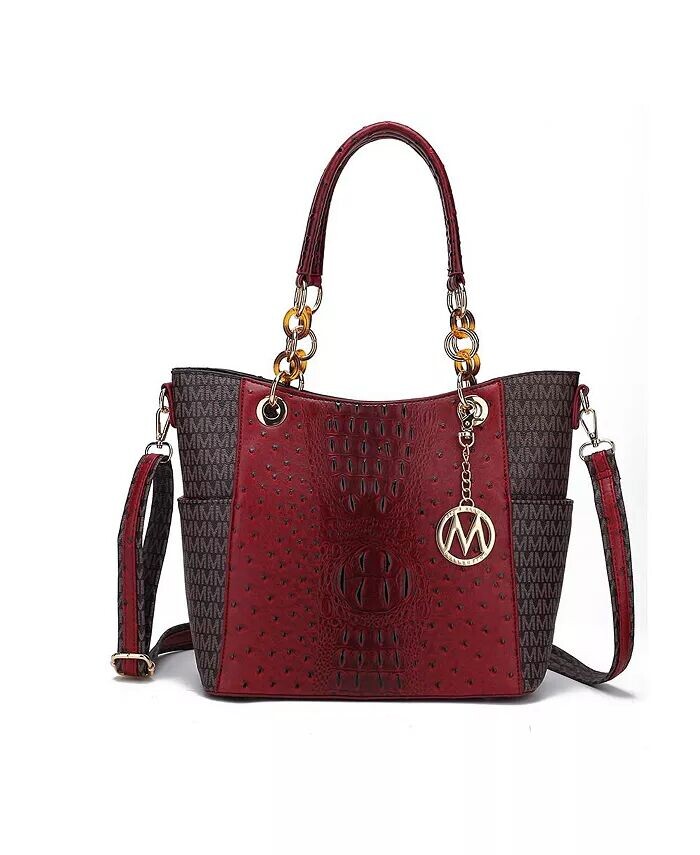 

Большая сумка-тоут Miriam Signature от Mia K Mkf Collection, красный