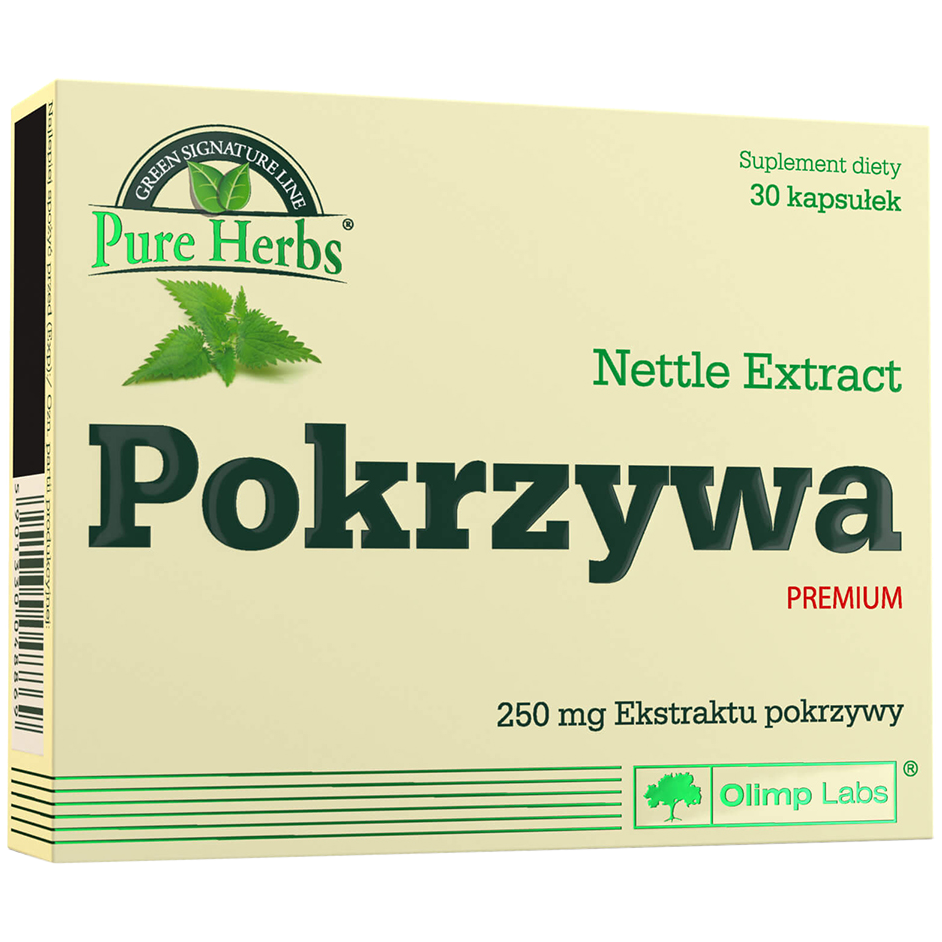 Olimp Pokrzywa Premium биологически активная добавка, 30 капсул/1 упаковка