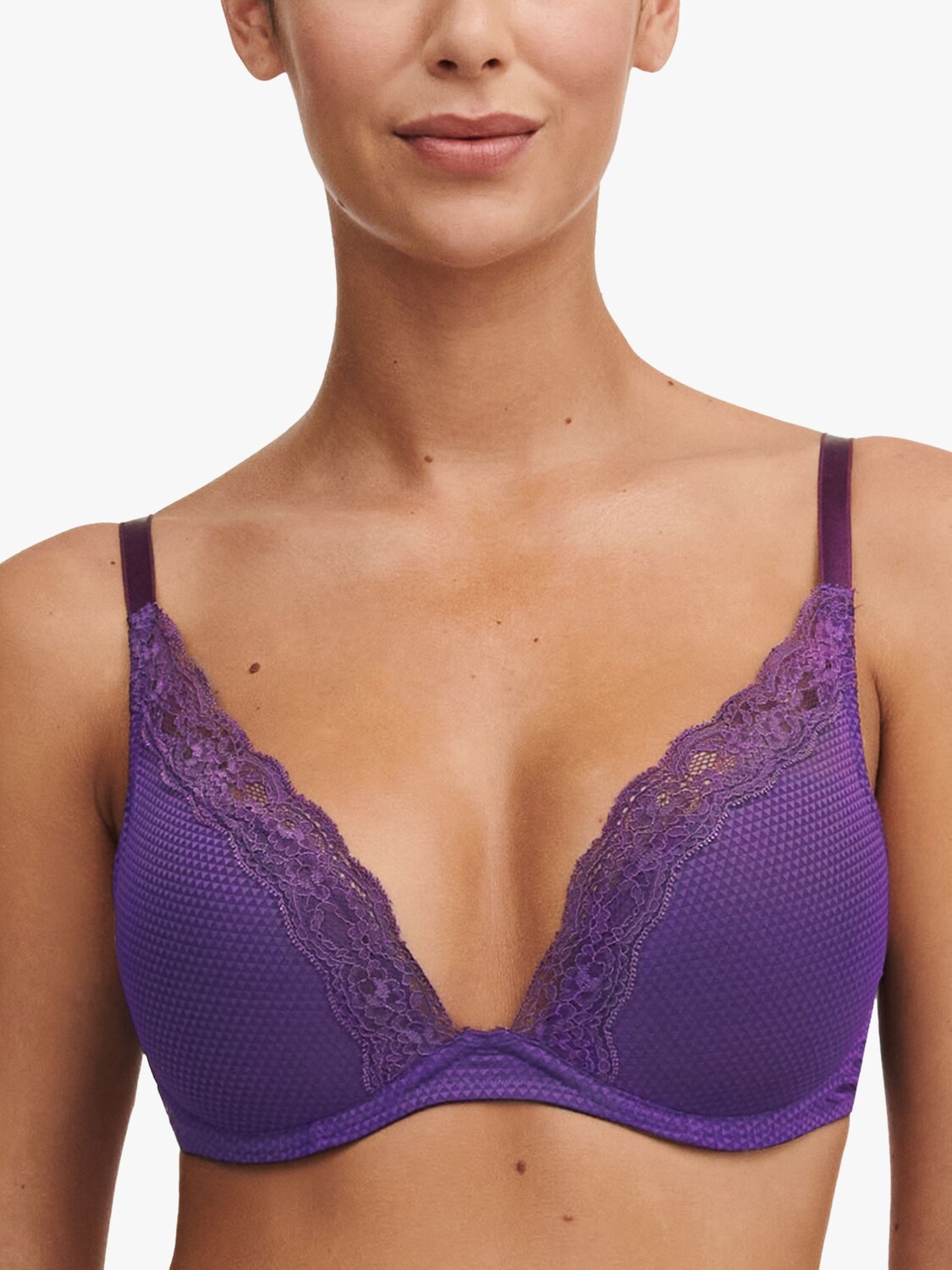 

Бюстгальтер Passionata Brooklyn с глубоким вырезом, фиолетовый