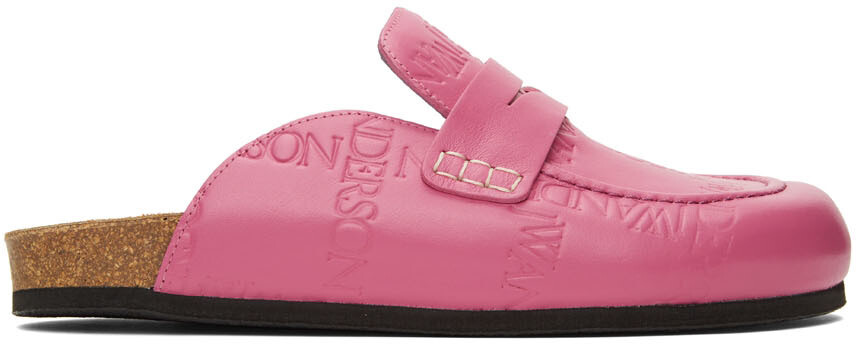 

Розовые лоферы без задника JW Anderson