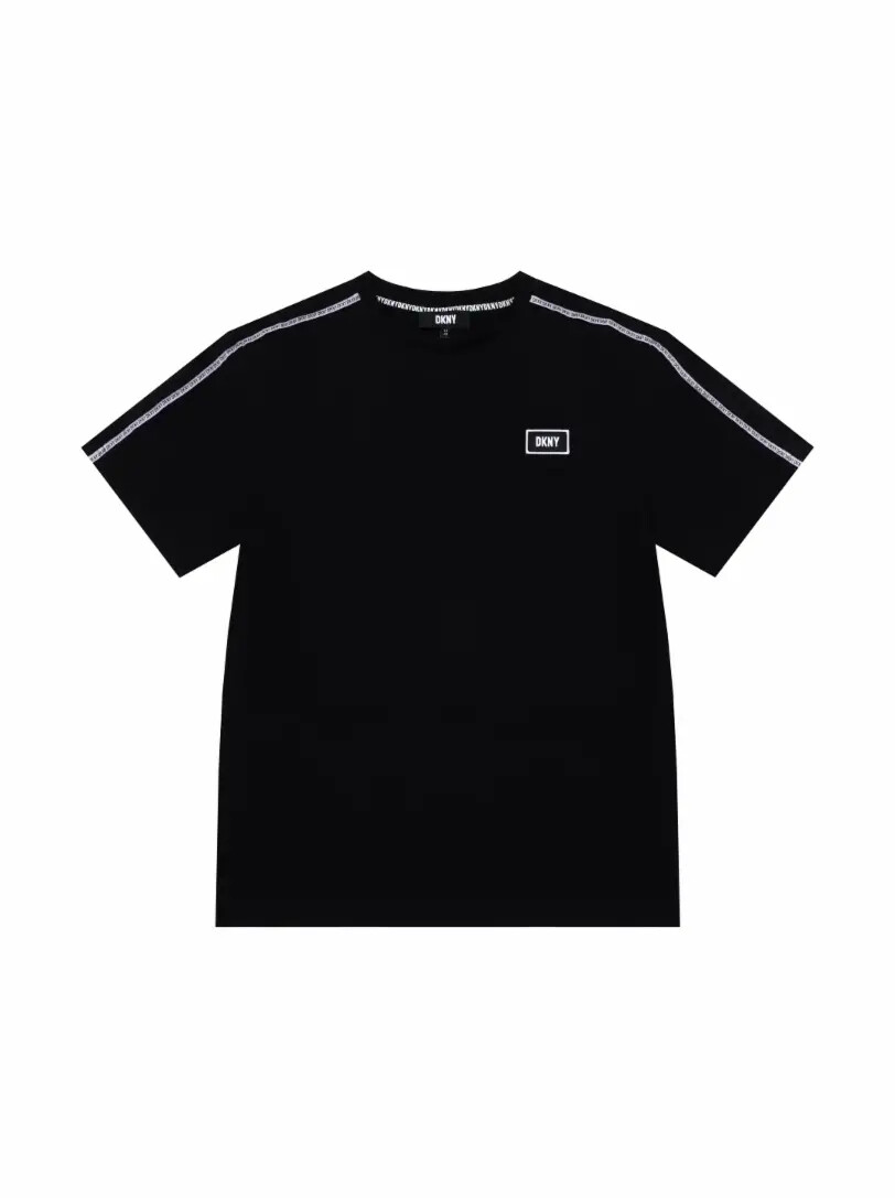 

Хлопковая футболка с логотипом DKNY