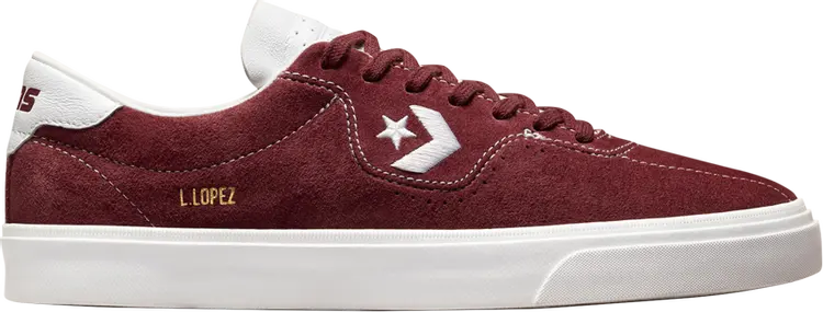 

Кеды Converse Louie Lopez Pro Low Deep Bordeaux, красный